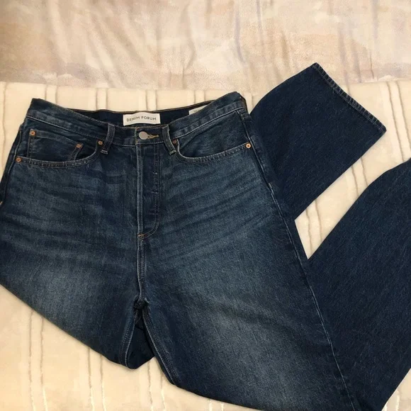 Aritzia Demin Forum Joni High Rise Loose - Picture 7 of 11